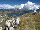 Da Ceresola di Valtorta salita ai Piani di Bobbio (Rifugio Lecco) e al lo Zucco Barbesino (2152 m.) domenica 19 settembre 2010 - FOTOGALLERY